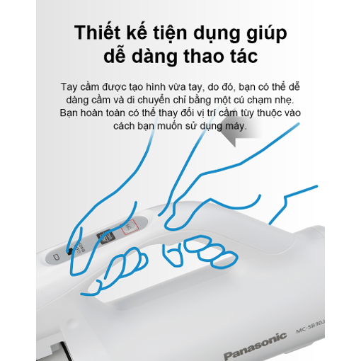 Picture of Máy hút bụi không dây Panasonic - MC-SB30JW049