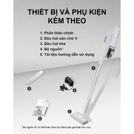 Picture of Máy hút bụi không dây Panasonic - MC-SB30JW049
