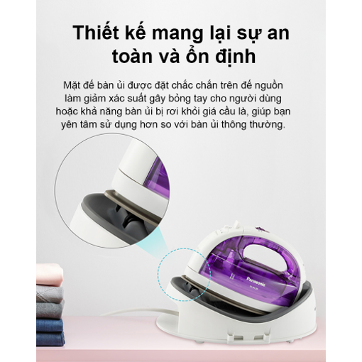 Picture of Bàn ủi hơi nước không dây Panasonic NI-WL30VRA