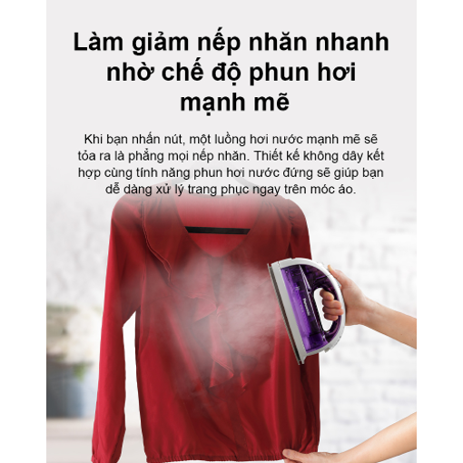 Picture of Bàn ủi hơi nước không dây Panasonic NI-WL30VRA