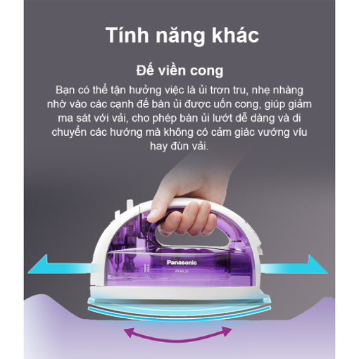 Picture of Bàn ủi hơi nước không dây Panasonic NI-WL30VRA