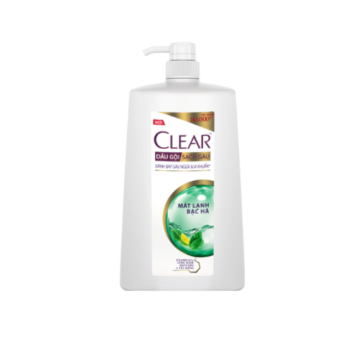 Ảnh của Dầu gội Clear sạch gàu mát lạnh bạc hà 1.4kg