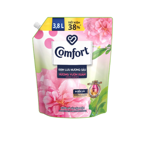 Picture of Nước xả vải Comfort Lưu hương sâu hương Vườn xuân 3.8l