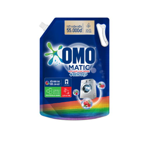 Picture of Nước giặt OMO Matic Bền đẹp Cửa trước túi 2.9kg