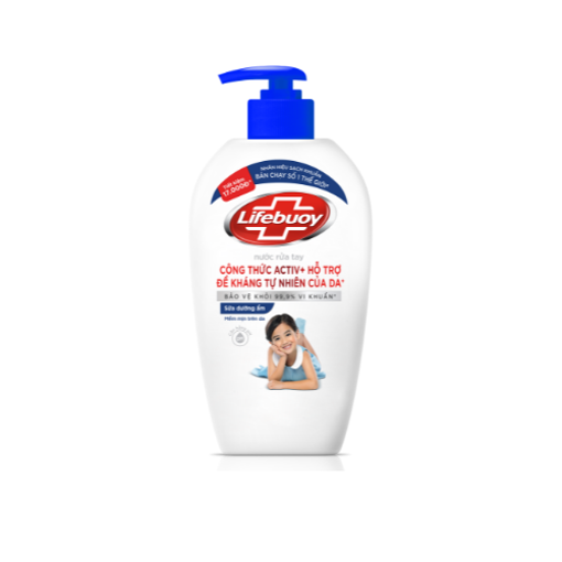 Ảnh của Nước Rửa Tay Diệt Khuẩn Lifebuoy Sữa dưỡng ẩm 450g