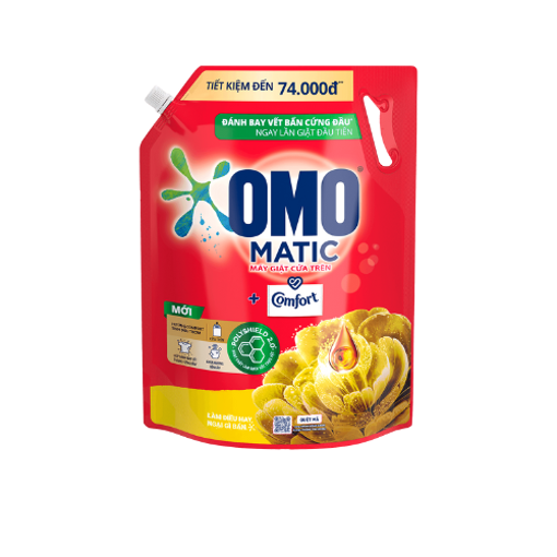 Ảnh của Nước giặt OMO Matic Comfort Tinh Dầu Thơm Cửa Trên Túi 3.6kg