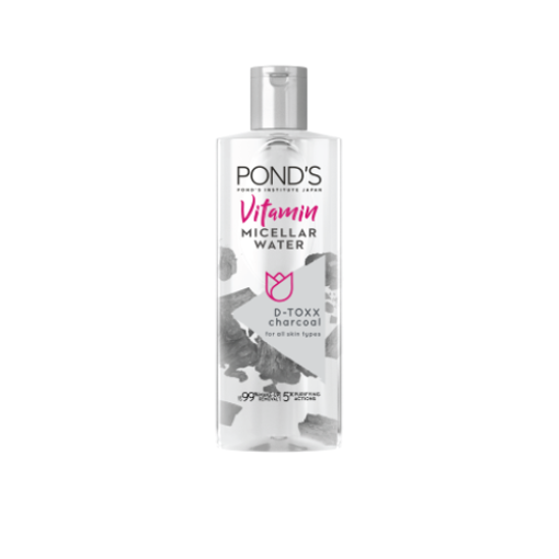 Ảnh của Nước tẩy trang Pond's Vitamin và Tinh than tre sạch sâu Micellar Water 400ml