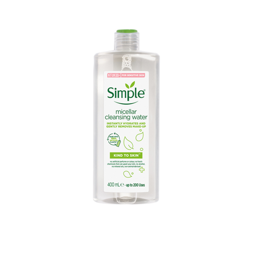 Ảnh của Nước tẩy trang Simple Micellar làm sạch trang điểm & cấp ẩm 400ml