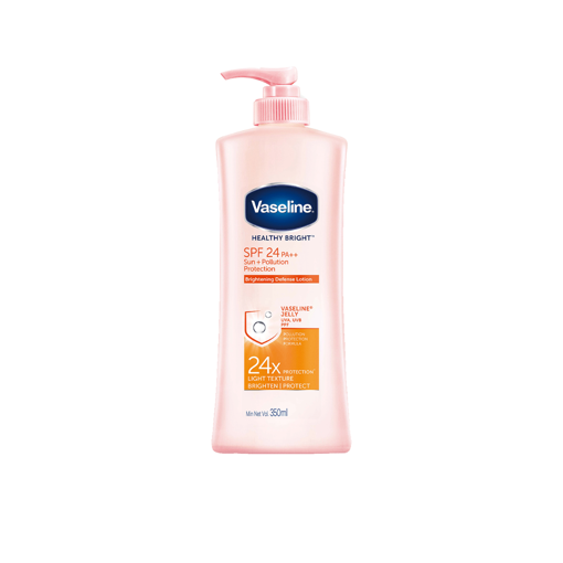 Ảnh của Sữa Dưỡng Thể Vaseline SPF24PA++ Chống Nắng Và Dưỡng ẩm Cho Da Sáng Khỏe - Bảo Vệ Da Tới 4H 350ml