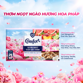 Ảnh của Giấy thơm Comfort hương Mẫu đơn Và Hoa hồng Ohara 48 tờ