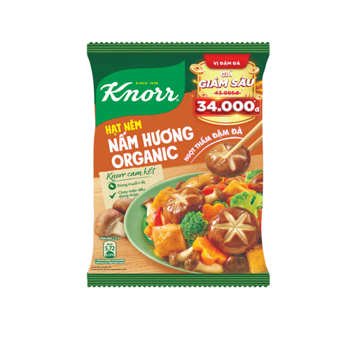 Ảnh của Hạt nêm Knorr Nấm Hương Organic 380g Tết 2024