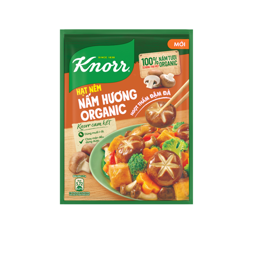 Ảnh của Hạt nêm Knorr Nấm Hương Organic 170g