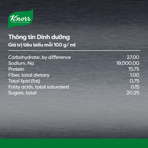 Ảnh của Bột Nêm Hải Sản Knorr 1.5kg