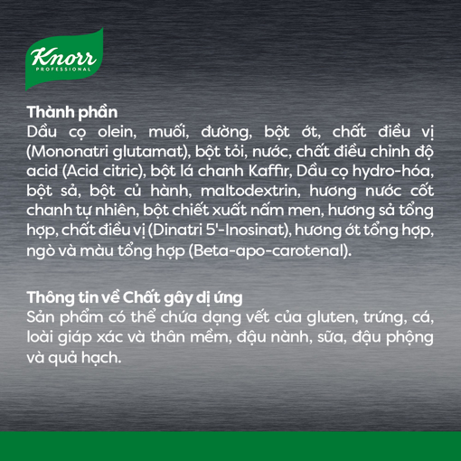 Ảnh của Súp Nền Lẫu Thái Knorr 1.5kg
