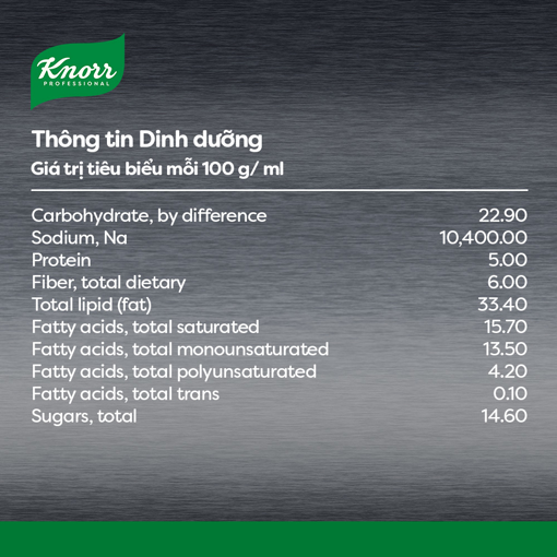 Ảnh của Súp Nền Lẫu Thái Knorr 1.5kg