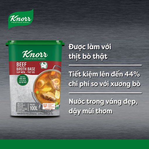 Ảnh của Súp Nền Thịt Bò Knorr 1.5kg
