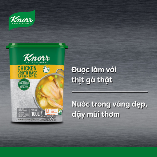 Ảnh của Súp Nền Thịt Gà Knorr 1.5kg