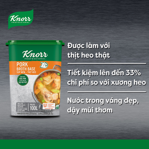 Ảnh của Súp Nền Thịt Heo Knorr 1.5kg