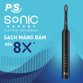 Ảnh của Bàn Chải Điện P/S Sonic Expert Sạch Mảng Bám 8X - Màu Đen