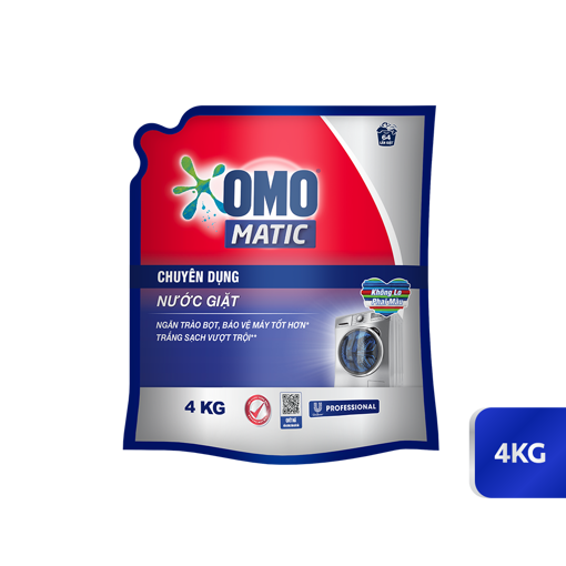 Ảnh của Nước Giặt Omo Chuyên Dụng Cửa Trước Túi 4Kg
