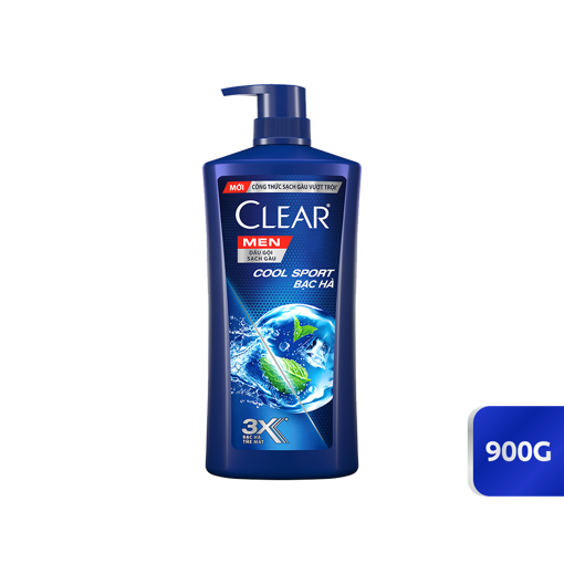 Ảnh của Dầu Gội Clear Men Mát Lạnh Bạc Hà 900G