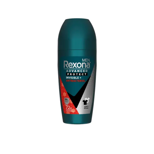 Ảnh của Lăn khử mùi Rexona Nam  Invisible & Antibacterial 45ml