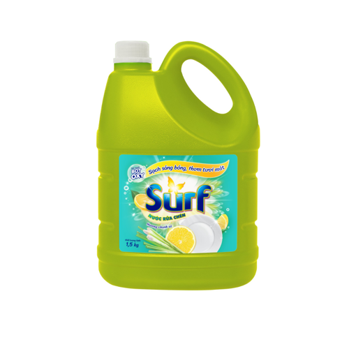 Ảnh của Nước rửa chén Surf Hương Chanh Sả can 3.8kg