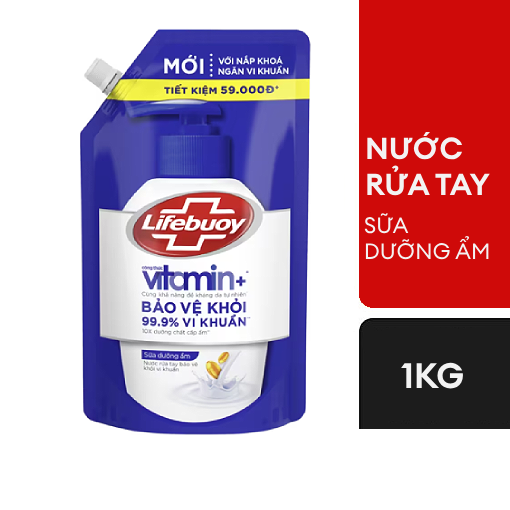 Ảnh của Nước rửa tay Lifebuoy Vitamin Sữa dưỡng ẩm 1kg