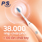 Ảnh của Bàn Chải Điện P/S S100 Pro Sạch Mảng Bám 10X - Peach Fuzz