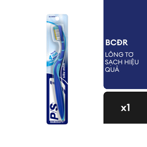Ảnh của Bàn chải đánh răng P/S Lông Tơ Sạch Hiệu Quả, Loại Bỏ 4 Tầng Mảng Bám