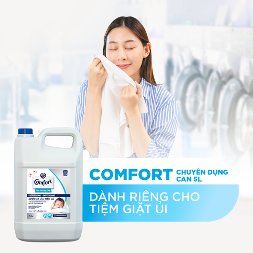 Ảnh của Nước Xả Comfort Chuyên Dụng Đậm Đặc Cho Da Nhạy Cảm Can 5L