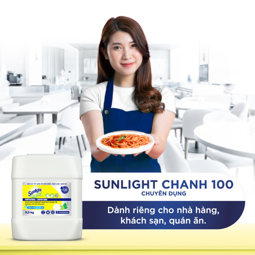 Picture of SUNLIGHT PROF HOME & HYGIENE LEMON 9.5KG
