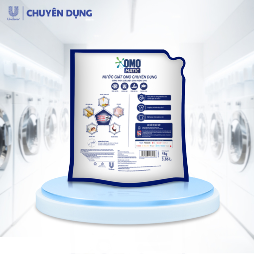 Ảnh của Nước Giặt Omo Chuyên Dụng Cửa Trước Túi 4Kg