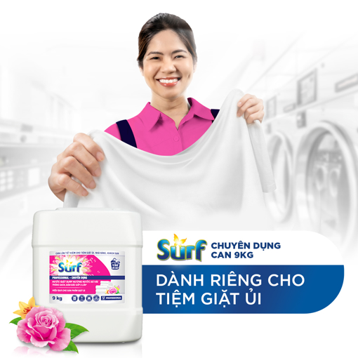Ảnh của Nước Giặt Chuyên Dụng Surf Hương Nước Xả can 9KG