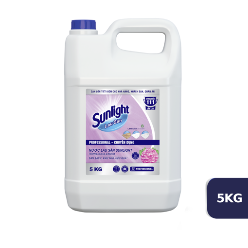 Ảnh của Nước Lau Sàn Sunlight Tinh Dầu Thảo Mộc Hoa Hạ Bạc Hà 5KG