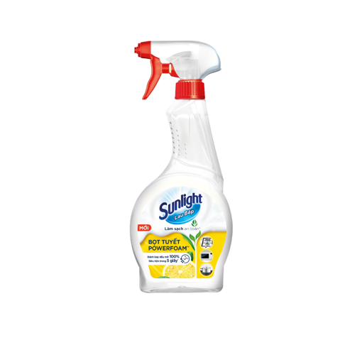Ảnh của Xịt Lau Bếp Sunlight Bọt Tuyết Chai 500ML