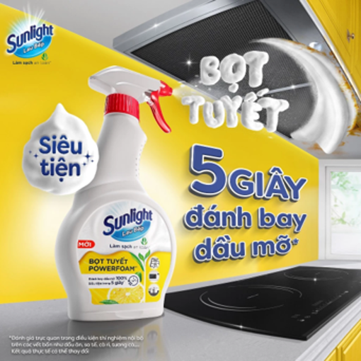 Ảnh của Xịt Lau Bếp Sunlight Bọt Tuyết Chai 500ML