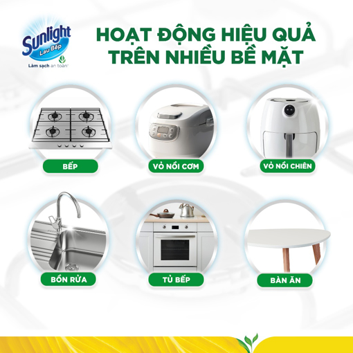 Ảnh của Xịt Lau Bếp Sunlight Bọt Tuyết Chai 500ML