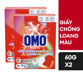 Ảnh của Combo 2 Hộp giấy chống loang màu quần áo OMO 60g
