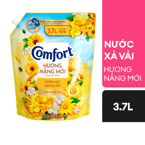 Ảnh của Nước xả vải Comfort Phơi trong nhà hương Nắng Mới 3.7l