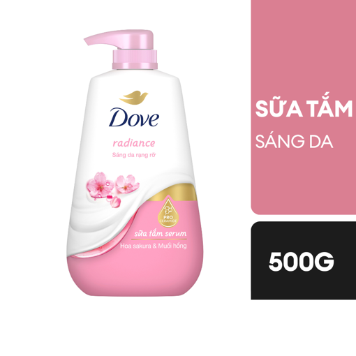 Ảnh của Sữa tắm Serum Dove Pro-Ceramide Radiance Sáng da rạng rỡ 500g