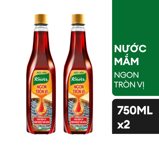 Ảnh của Combo 2 Nước mắm Knorr Ngon tròn vị 750ml