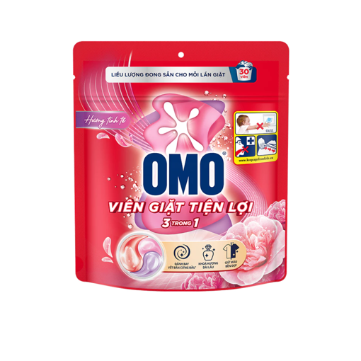 Ảnh của Viên giặt OMO 3 trong 1 hương Tinh Tế 315g