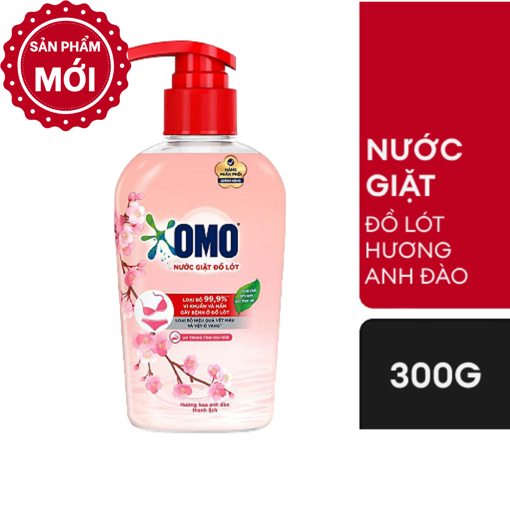 Ảnh của Nước giặt đồ lót OMO Hương hoa Anh đào 300g