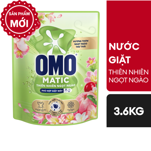 Ảnh của Nước giặt OMO Matic Thiên nhiên Ngọt Ngào 3.6kg