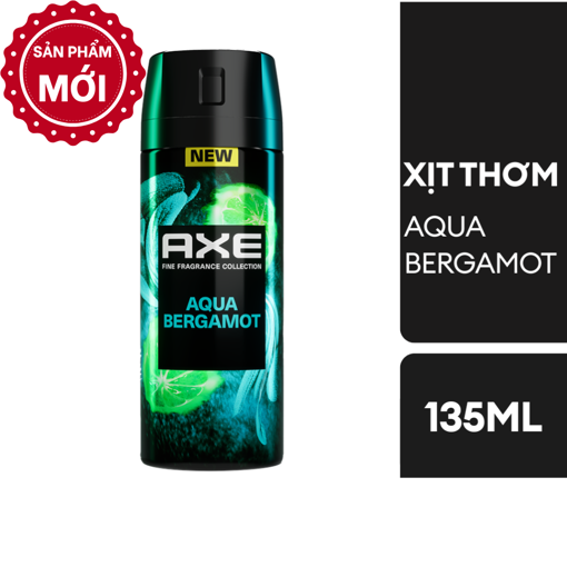 Ảnh của Xịt thơm hương nước hoa cao cấp Axe Aqua Bergamot 135ml