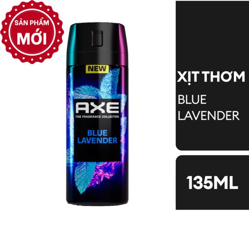 Ảnh của Xịt thơm hương nước hoa cao cấp Axe Blue Lavender 135ml