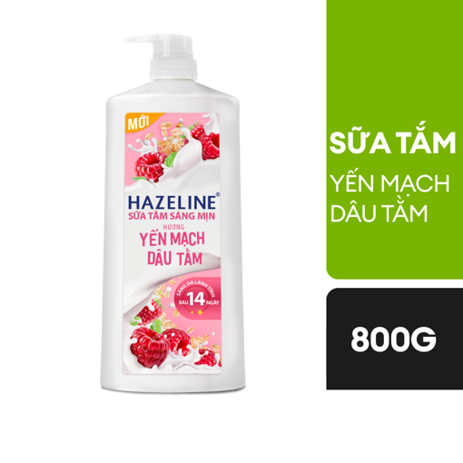 Ảnh của Sữa tắm Hazeline Yến mạch Dâu tằm 800g