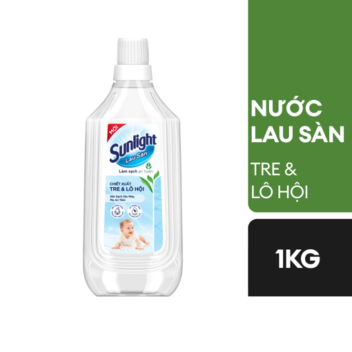 Ảnh của Nước lau sàn Sunlight Chiết xuất Tre & Lô hội 1kg