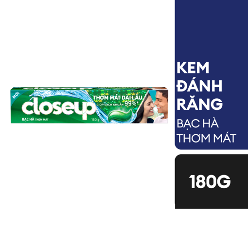 Ảnh của Kem đánh răng Closeup Bạc hà thơm mát 180g